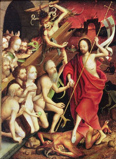 Der Abstieg in den Limbus von Flemish School